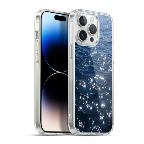 PLdesign Water Sparkly Sea Waves Soft Gel Case for Apple iPhone 13 Pro Max & MagSafe