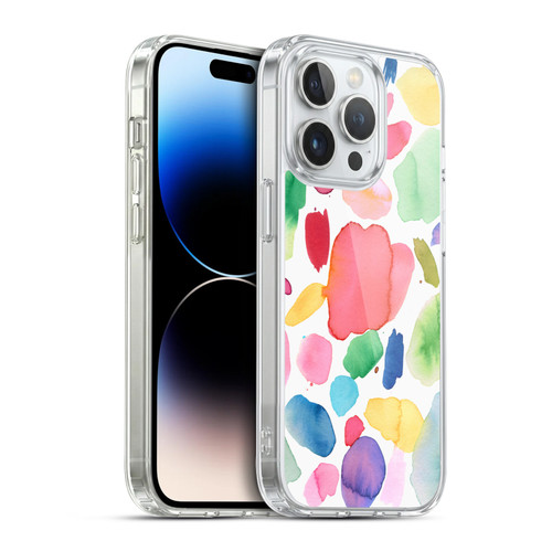 Ninola Pattern Abstract Color Joy Soft Gel Case for Apple iPhone 14 Pro & MagSafe