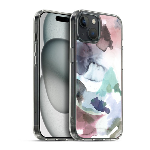 Ninola Pattern Abstract Painting Soft Gel Case for Apple iPhone 15 Plus & MagSafe