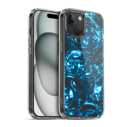 PLdesign Water Marbles Soft Gel Case for Apple iPhone 15 & MagSafe