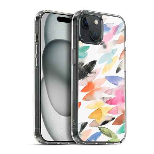 Ninola Pattern Abstract Surf Soft Gel Case for Apple iPhone 15 Plus & MagSafe