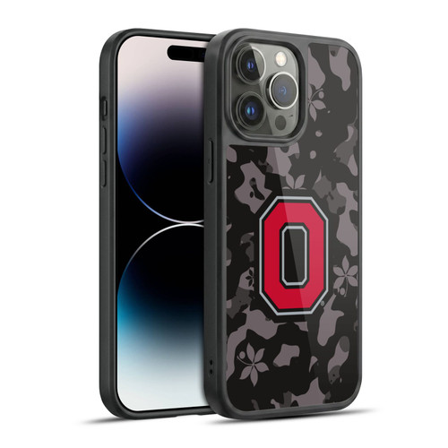 Ohio State University Logo Dark Camou Gel Armour Case For Apple iPhone 14 Pro Max