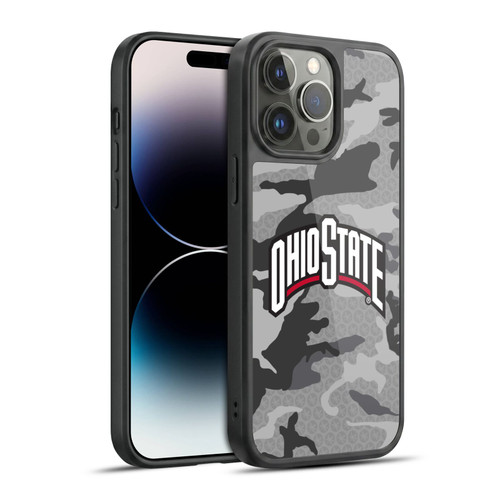 Ohio State University Logo Light Camou Gel Armour Case For Apple iPhone 14 Pro Max