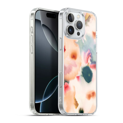 Ninola Pattern Abstract Watercolor Soft Gel Case for Apple iPhone 16 Pro Max & MagSafe