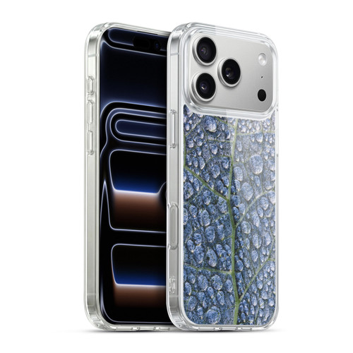 PLdesign Water Dew Texture Leaf Soft Gel Case for Apple iPhone 17 Pro Max