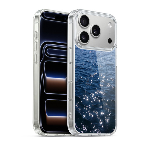 PLdesign Water Sparkly Sea Waves Soft Gel Case for Apple iPhone 17 Pro
