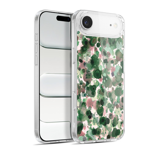 Ninola Pattern Abstract Green Moss Soft Gel Case for Apple iPhone 17 Air