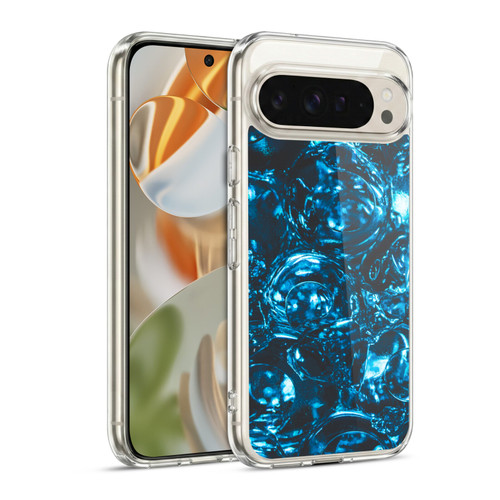 PLdesign Water Marbles Soft Gel Case for Google Pixel 9 / Pixel 9 Pro