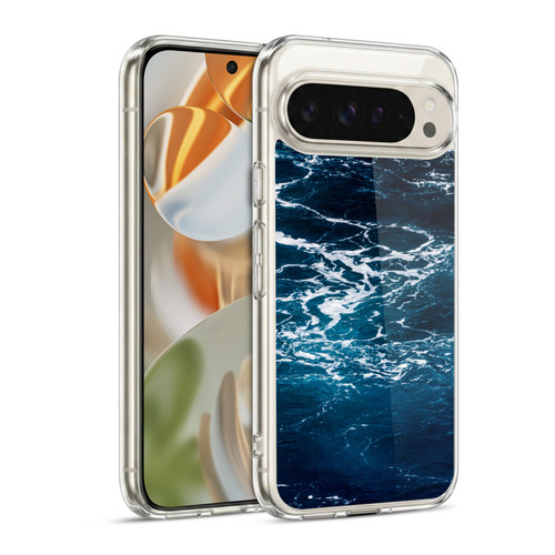 PLdesign Water Swirly Sea Soft Gel Case for Google Pixel 9 / Pixel 9 Pro