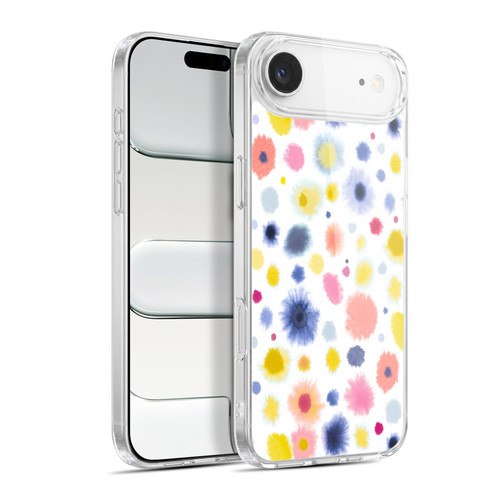 Ninola Pattern Abstract Watercolor Dots Soft Gel Case for Apple iPhone 17 Air
