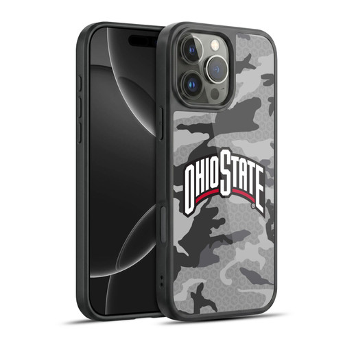 Ohio State University Logo Light Camou Gel Armour Case For Apple iPhone 16 Pro Max