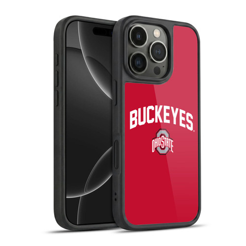 Ohio State University Logo Buckeyes Gel Armour Case For Apple iPhone 16 Pro