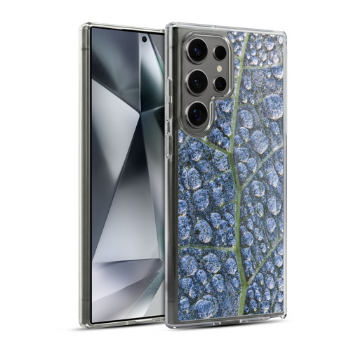 PLdesign Water Dew Texture Leaf Soft Gel Case for Samsung Galaxy S24 Ultra 5G & MagSafe