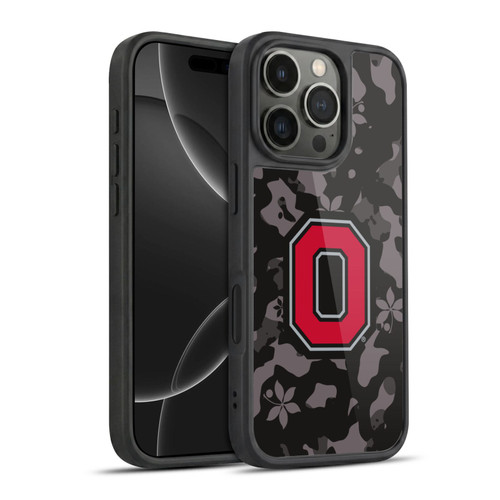 Ohio State University Logo Dark Camou Gel Armour Case For Apple iPhone 16 Pro