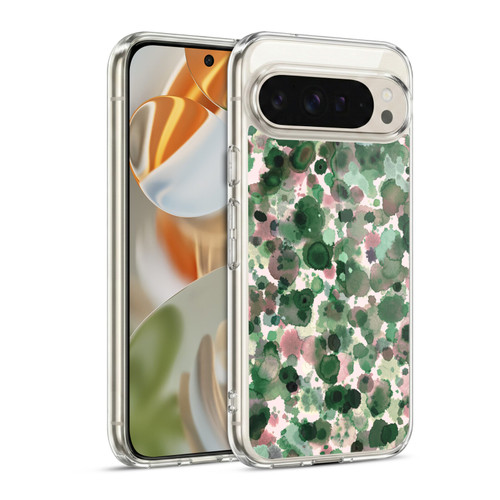 Ninola Pattern Abstract Green Moss Soft Gel Case for Google Pixel 9 / Pixel 9 Pro