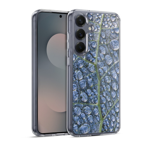 PLdesign Water Dew Texture Leaf Soft Gel Case for Samsung Galaxy S25 & MagSafe