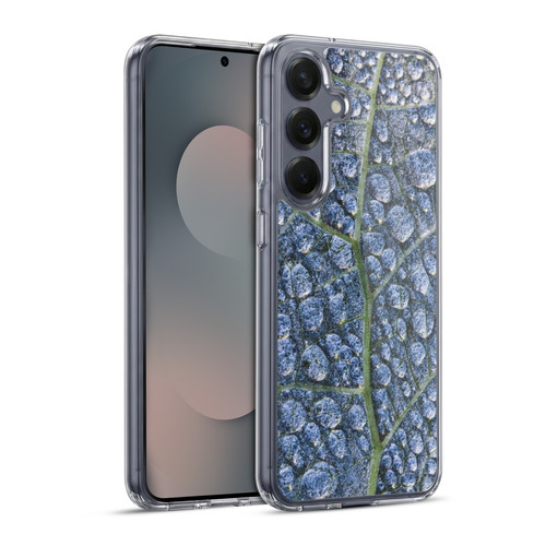 PLdesign Water Dew Texture Leaf Soft Gel Case for Samsung Galaxy S25+ & MagSafe