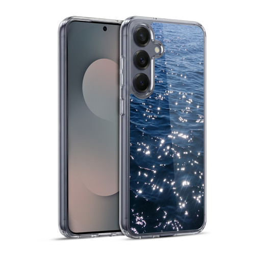 PLdesign Water Sparkly Sea Waves Soft Gel Case for Samsung Galaxy S25+ & MagSafe