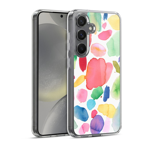 Ninola Pattern Abstract Color Joy Soft Gel Case for Samsung Galaxy S24 5G & MagSafe