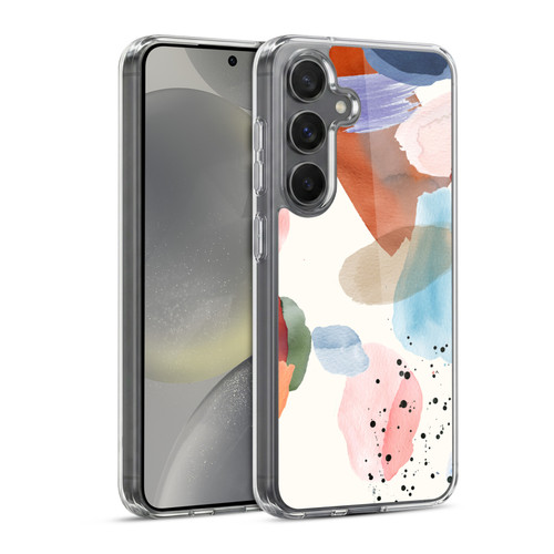 Ninola Pattern Abstract Pastel Soft Gel Case for Samsung Galaxy S24 5G & MagSafe