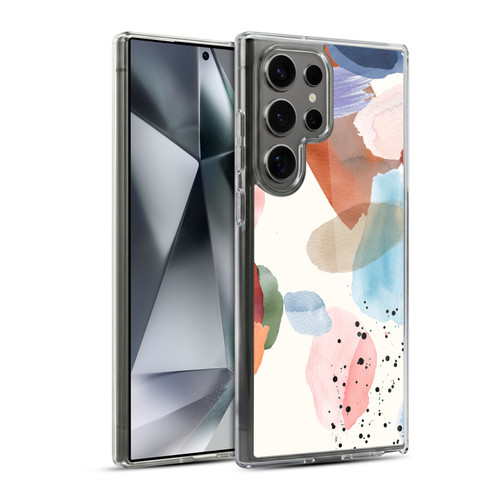Ninola Pattern Abstract Pastel Soft Gel Case for Samsung Galaxy S24 Ultra 5G & MagSafe