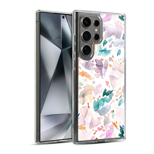 Ninola Pattern Abstract Petals Soft Gel Case for Samsung Galaxy S24 Ultra 5G & MagSafe