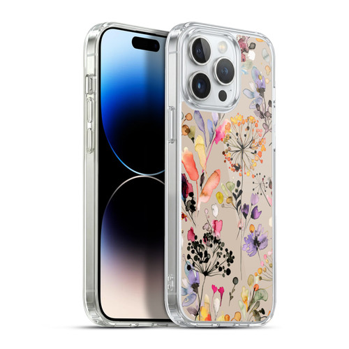 Ninola Wild Grasses Beige Soft Gel Case for Apple iPhone 13 Pro Max & MagSafe