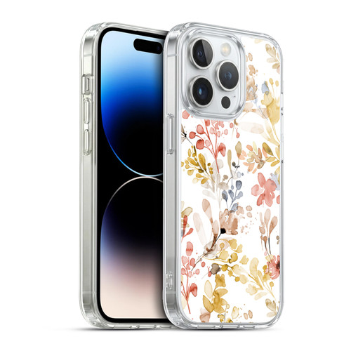 Ninola Wild Grasses Gold Plants Soft Gel Case for Apple iPhone 13 Pro & MagSafe