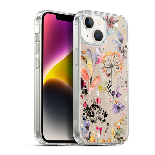 Ninola Wild Grasses Beige Soft Gel Case for Apple iPhone 14