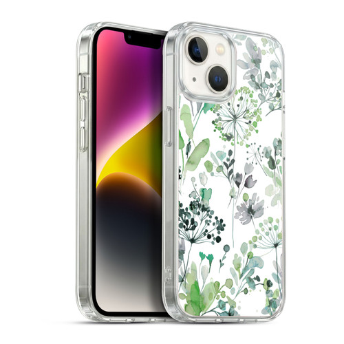 Ninola Wild Grasses Eucalyptus Soft Gel Case for Apple iPhone 14