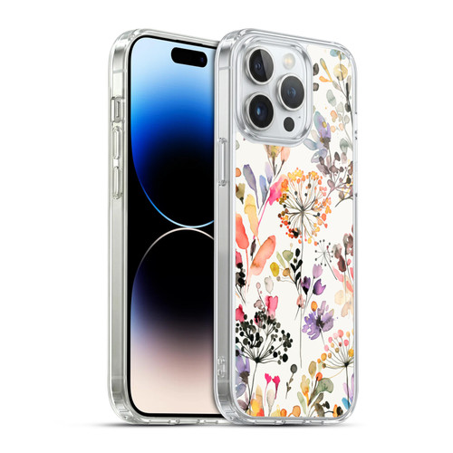 Ninola Wild Grasses Multicolor Soft Gel Case for Apple iPhone 14 Pro Max & MagSafe