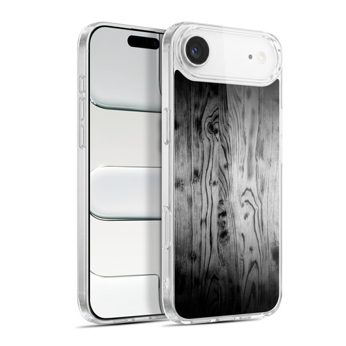 PLdesign Wood Prints Rustic Vintage Gray Burnt Soft Gel Case for Apple iPhone 17 Air
