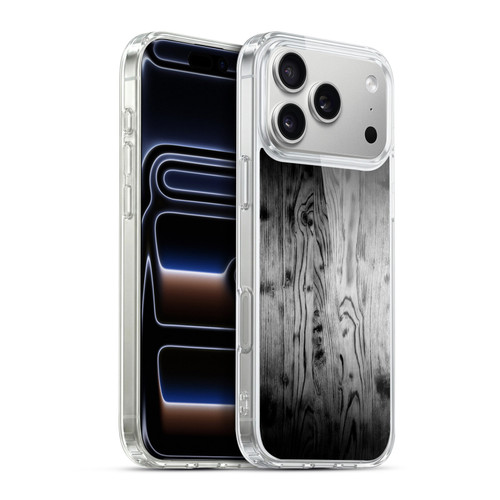 PLdesign Wood Prints Rustic Vintage Gray Burnt Soft Gel Case for Apple iPhone 17 Pro Max