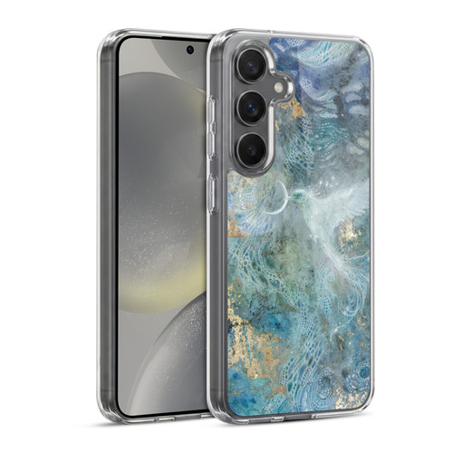 Stephanie Law Graphics Slivers Of The Moon Soft Gel Case for Samsung Galaxy S24 5G & MagSafe