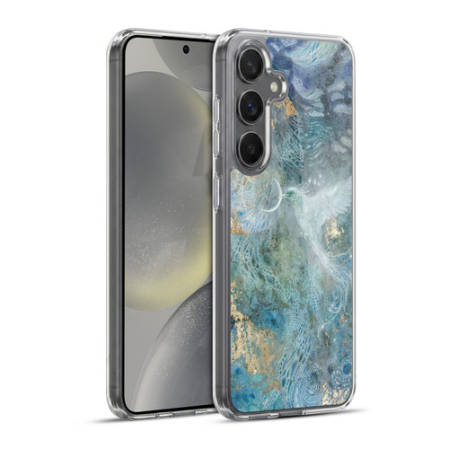 Stephanie Law Graphics Slivers Of The Moon Soft Gel Case for Samsung Galaxy S24+ 5G & MagSafe