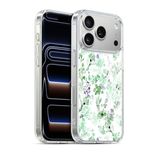 Ninola Wild Grasses Eucalyptus Plants Soft Gel Case for Apple iPhone 17 Pro