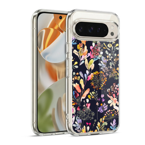 Ninola Wild Grasses Black Soft Gel Case for Google Pixel 9 / Pixel 9 Pro