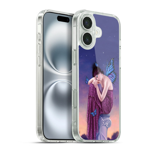 Rachel Anderson Fairies Sunset Soft Gel Case for Apple iPhone 16 Plus & MagSafe