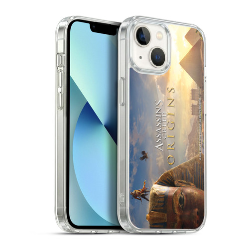 Assassin's Creed Origins Key Art Bayek Sphinx Soft Gel Case for Apple iPhone 13