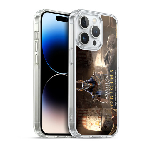Assassin's Creed Origins Key Art Hetepi Soft Gel Case for Apple iPhone 14 Pro & MagSafe
