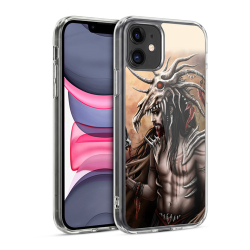 Sarah Richter Gothic Warrior Hunter Soft Gel Case for Apple iPhone 11
