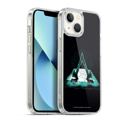 Assassin's Creed Valhalla Compositions Crest And Map Soft Gel Case for Apple iPhone 13
