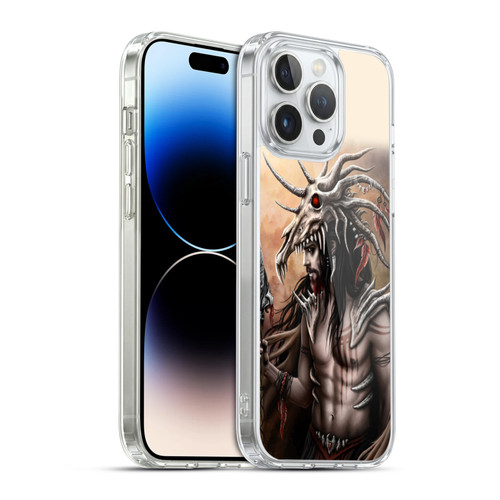Sarah Richter Gothic Warrior Hunter Soft Gel Case for Apple iPhone 14 Pro Max & MagSafe