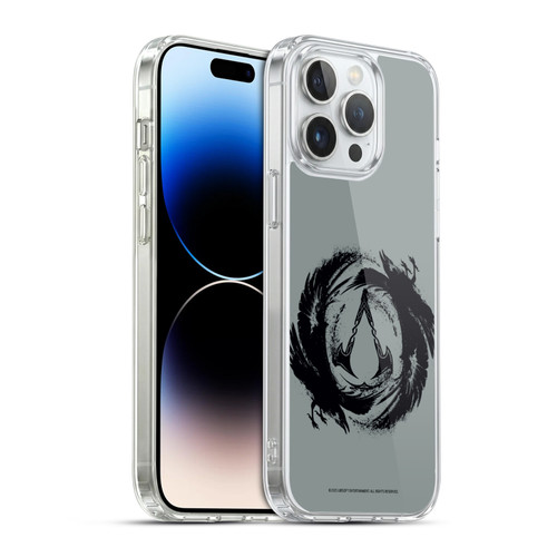 Assassin's Creed Valhalla Compositions Crest And Ravens Soft Gel Case for Apple iPhone 14 Pro Max & MagSafe