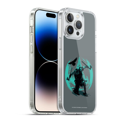 Assassin's Creed Valhalla Compositions Eivor Action Pose Soft Gel Case for Apple iPhone 14 Pro Max & MagSafe