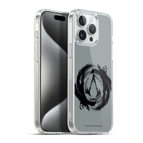 Assassin's Creed Valhalla Compositions Crest And Ravens Soft Gel Case for Apple iPhone 15 Pro Max & MagSafe