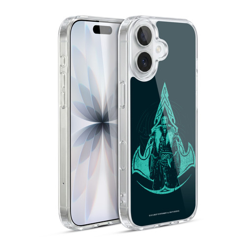 Assassin's Creed Valhalla Compositions Crest And Male Eivor Soft Gel Case for Apple iPhone 17