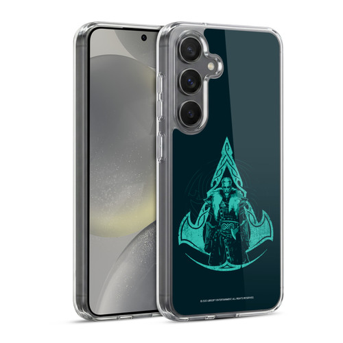 Assassin's Creed Valhalla Compositions Crest And Male Eivor Soft Gel Case for Samsung Galaxy S24 5G & MagSafe