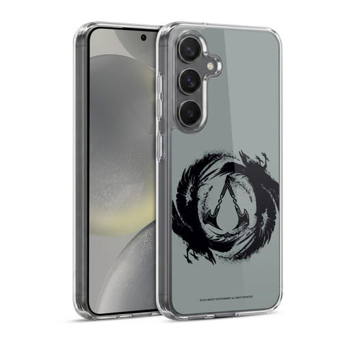 Assassin's Creed Valhalla Compositions Crest And Ravens Soft Gel Case for Samsung Galaxy S24 5G & MagSafe