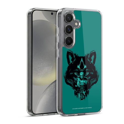 Assassin's Creed Valhalla Compositions Wolf Kissed Female Eivor Soft Gel Case for Samsung Galaxy S24 5G & MagSafe